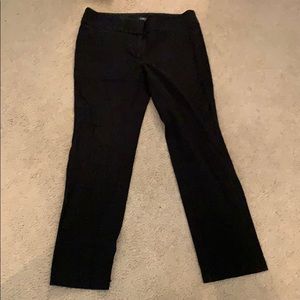 Ann Taylor Loft Black Work Pants